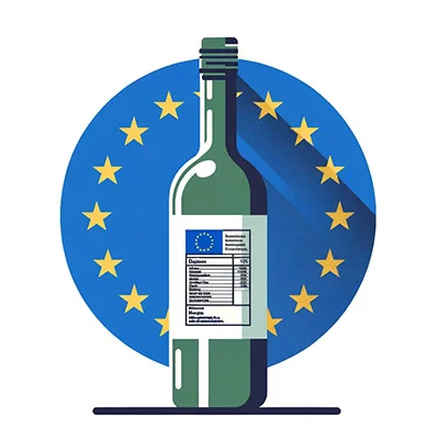 EU Flasche Grafik